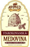 APIMED STAROSLOVANSKÁ MEDOVINA Tmavá z lesného medu