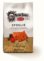 MULINO BIANCO Barilla SFOGLIE OVEN BAKED CRACKERS WITH TOMATO AND OREGANO PREMIUM Italian Bakery PRODUCT OF ITALY