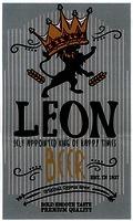 LEON SELF APPOINTED KING OF HAPPY TIMES - BEER - ORIGINAL CYPRUS BREW EST IN 1937 BOLD SMOOTH TASTE - PREMIUM QUALITY