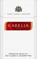 FINEST VIRGINIA TOBACCOS KARELIA RED PREMIUM QUALITY 20 CLASS A CIGARETTES