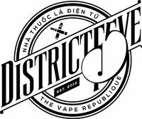 DISTRICTF5VE NHA THUOC LA DIEN TU EST. 2014 THE VAPE REPUBLIQUE