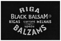 RIGA BLACK BALSAM RlGAS currant MELNAIS upenu BALZAMS