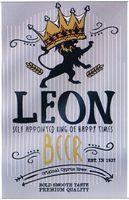 LEON SELF APPOINTED KING OF HAPPY TIMES BEER EST.IN 1937 Original Cyprus Brew BOLD SMOOTH TASTE PREMIUM QUALITY