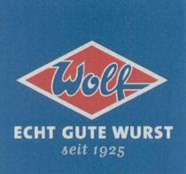 Wolf ECHT GUTE WURST seit 1925