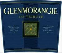GLENMORANGIE THE TRIBUTE DISTILLED IN SCOTLAND SINCE 1843 CRAFTED BY THE 16 MEN OF TAIN