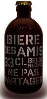 BDA BIERE DES AMIS BELGE BLONDE NE PAS PARTAGER 33CL