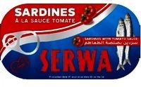SARDINES À LA SAUCE TOMATE SARDINES WITH TOMATO SAUCE SERWA