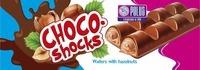 CHOCO-shocks POLUS Established in 1996 Wafers with hazelnuts