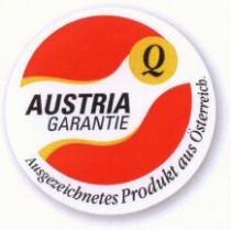 Q AUSTRIA GARANTIE Ausgezeichnetes Produkt aus Österreich.