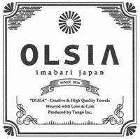 OLSIA imabari japan SINCE 2016 OLSIA Creative & High Quality Towels Weaved with Love & Care Produced by Tango Inc.