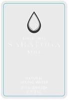 SINCE 1872 SARATOGA STILL NATURAL SPRING WATER 28 FL OZ (828ML) (1 PT 12 OZ)