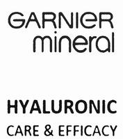 GARNIER mineral HYALURONIC CARE & EFFICACY