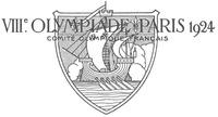 VIIIe OLYMPIADE PARIS 1924 COMITÉ OLYMPIQUE FRANÇAIS