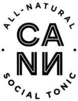 CA NN · ALL-NATURAL · SOCIAL TONIC