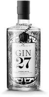 GIN 27 ESTABLISHED 1902 APPENZELL DRY GIN distilled bottled in Appenzell Switzerland 100% pure grain spirit