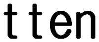 tten