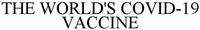 THE WORLD'S COVID-19 VACCINE