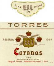 TORRES Coronas DRY RESERVA 1957