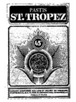 PASTIS ST. TROPEZ