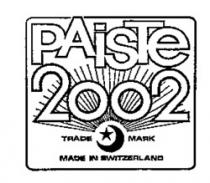 PAISTE 2002