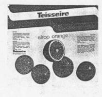 Teisseire sirop orange