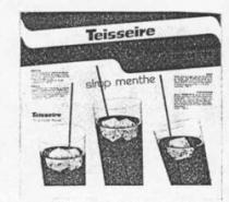Teisseire sirop menthe