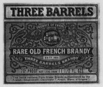 THREE BARRELS