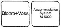 Blohm+Voss Accomodation System M 1000