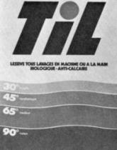 TiL LESSIVE TOUS LAVAGES EN MACHINE OU A LA MAIN BIOLOGIQUE ANTI-CALCAIRE
