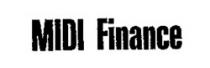 MIDI Finance