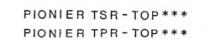 PIONIER TSR-TOP PIONER TPR-TOP