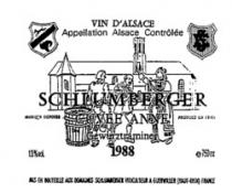 SCHLUMBERGER CUVÉE ANNE 1988