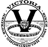 VICTORIA SINCE 1905 HELSINGBORG SWEDEN