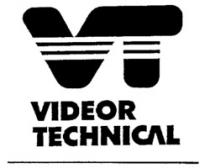 VT VIDEOR TECHNICAL