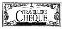 TRAVELLER'S CHEQUE