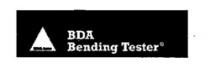 BDA Bending Tester