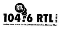 RTL RADIO 104.6 RTL BERLIN