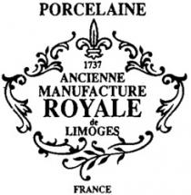PORCELAINE 1737 ANCIENNE MANUFACTURE ROYALE de LIMOGES