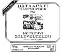 BÁTAAPÁTI KASTÉLYBOR 1991