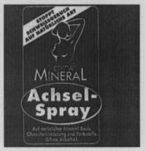 BEKRA MINERAL Achsel-Spray