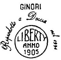 GINORI Riprodotto a Doccia nel 1994 LIBERTY ANNO 1905