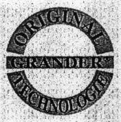 ORIGINAL GRANDER TECHNOLOGIE