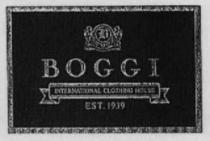 BOGGI INTERNATIONAL CLOTHING HOUSE EST, 1939