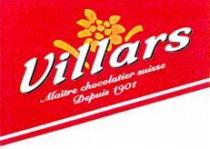 Villars Maître chocolatier suisse Depuis 1901