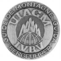 UIAGM IVBV GUIDA BERGFUHRER GUIDE DE MONTAGNE