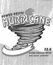 POWER-DROPS HURRICANE 25 G EXTRA FRISCH/FRESH