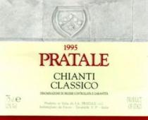 1995 PRATALE CHIANTI CLASSICO DENOMINAZIONE DI ORIGINE CONTROLLATA E GARANTITA