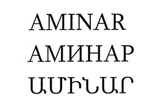 ԱՄԻՆԱՐ АМИНАР AMINAR