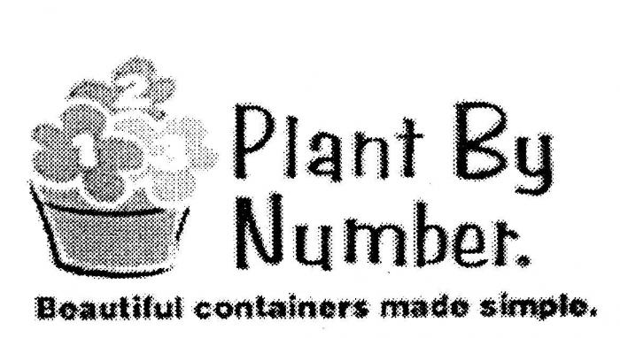 1 2 3 PLANT BY NUMBER. BEAUTIFUL CONTAINERS MADE SIMPLE.