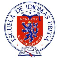 ESCUELA DE IDIOMAS ÚBEDA MCMLXXX MAGISMAGISQUE IN DIES LINGUAE ACADEMIA BETULA